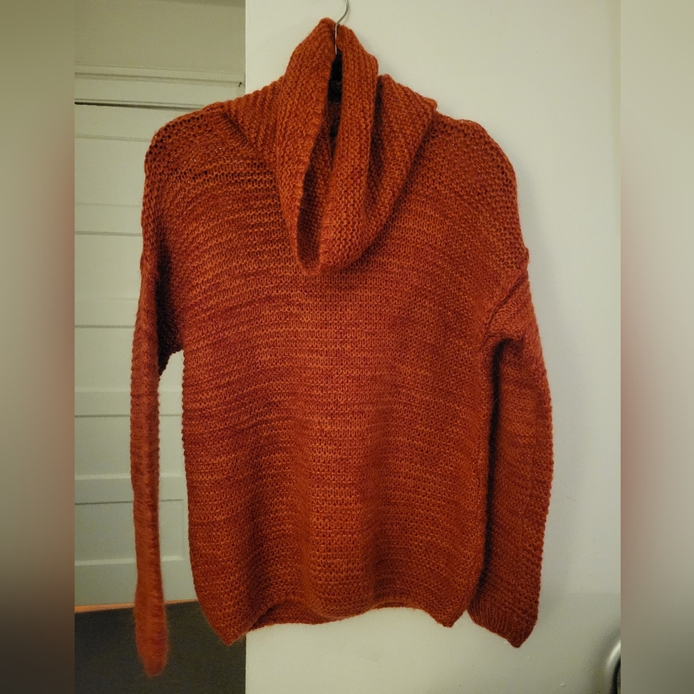 United Colors Of Benetton Knitted Blood Orange See Measements For Size